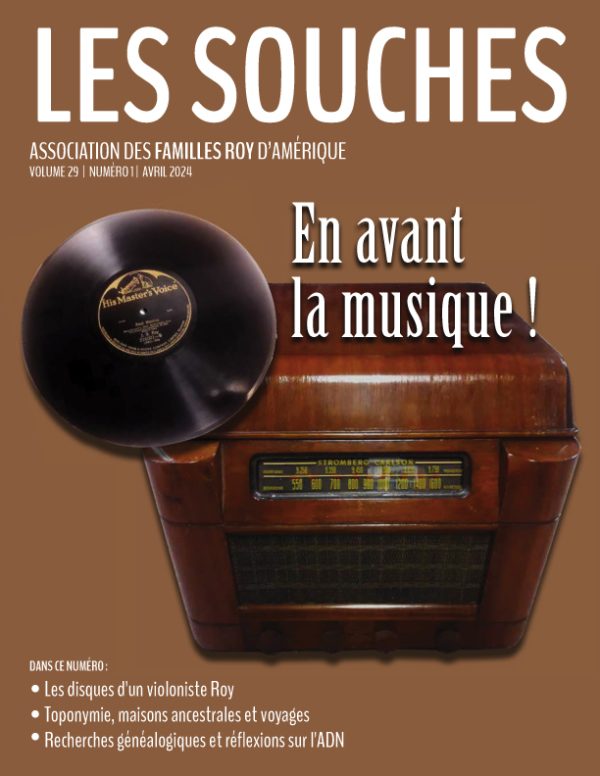 Revue Les Souches, Volume 29, numéro 1, Avril 2024