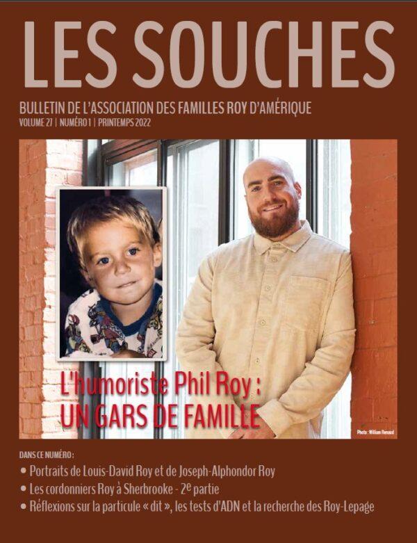 Revue Les Souches, Volume 27, numéro 1, Mars 2022