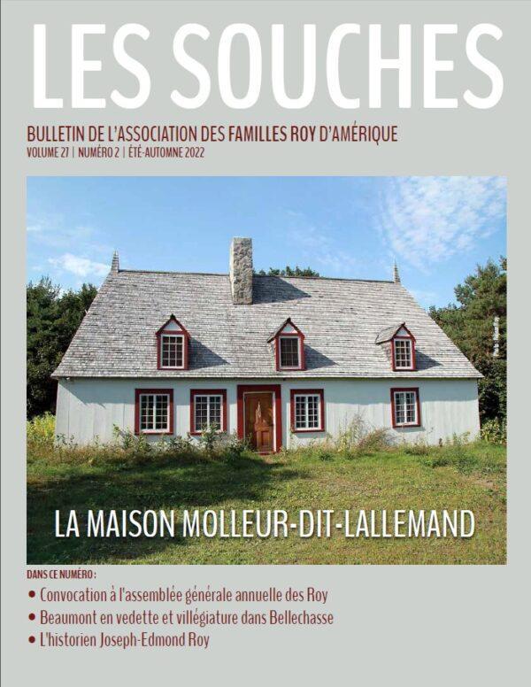 Revue Les Souches, Volume 27, numéro 2, Juin 2022