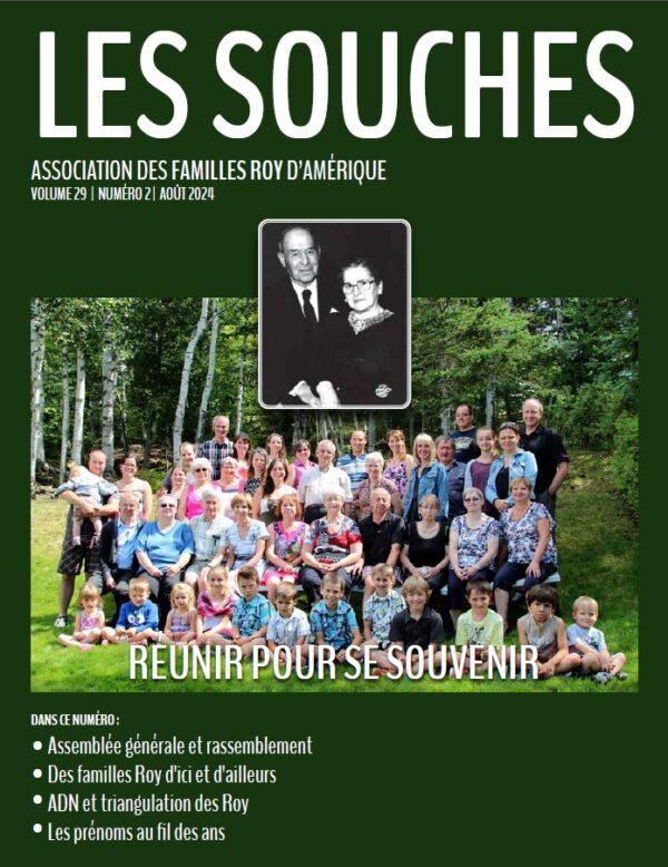 Revue Les Souches, Volume 29, numéro 2, Août 2024