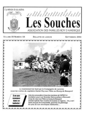 Revue Les Souches, Volume 9, numéro 4, Septembre 2004