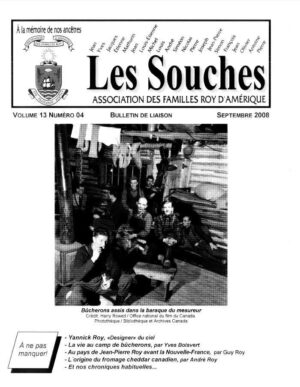 Revue Les Souches, Volume 13, numéro 4, Septembre 2008