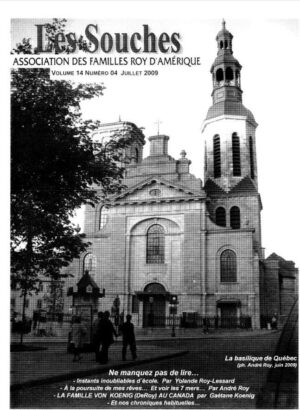 Revue Les Souches, Volume 14, numéro 4, Juillet 2009