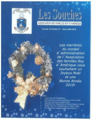 Revue Les Souches, Volume 15, numéro 1, Décembre 2009
