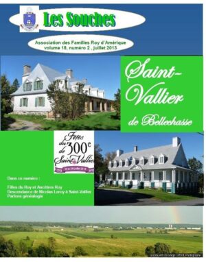 Revue Les Souches, Volume 18, numéro 2, Juillet 2013