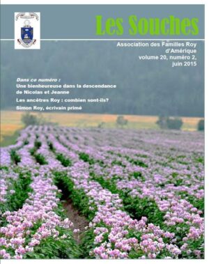 Revue Les Souches, Volume 20, numéro 2, Juin 2015