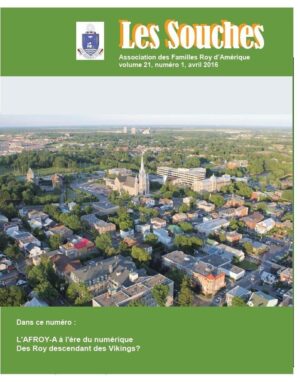 Revue Les Souches, Volume 21, numéro 1, Avril 2016