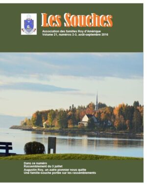 Revue Les Souches, Volume 21, numéro 2-3, Août 2016