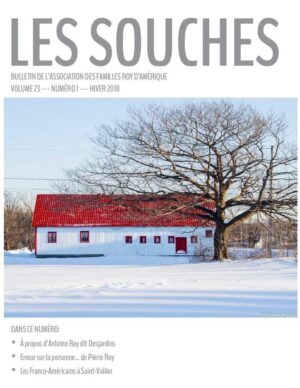 Revue Les Souches, Volume 23, numéro 1, Janvier 2018