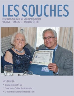 Revue Les Souches, Volume 23, numéro 2-3, Avril 2018