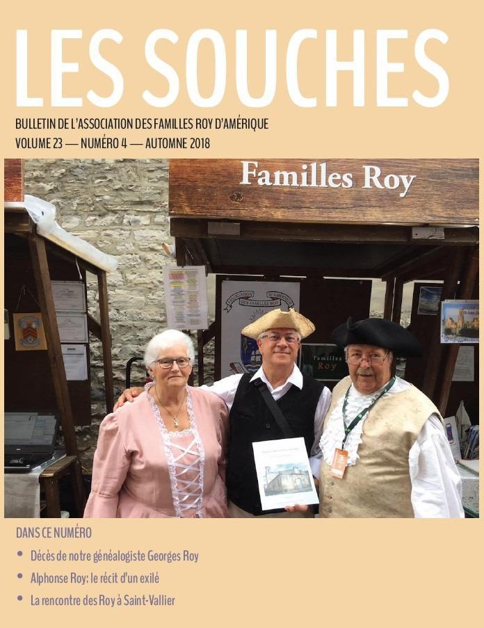 Revue Les Souches, Volume 23, numéro 4, Septembre 2018