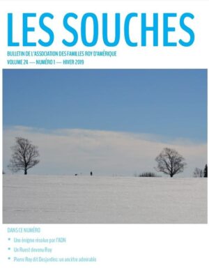 Revue Les Souches, Volume 24, numéro 1, Mars 2019