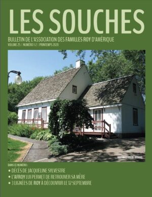 Revue Les Souches, Volume 25, numéro 1-2, Avril 2020