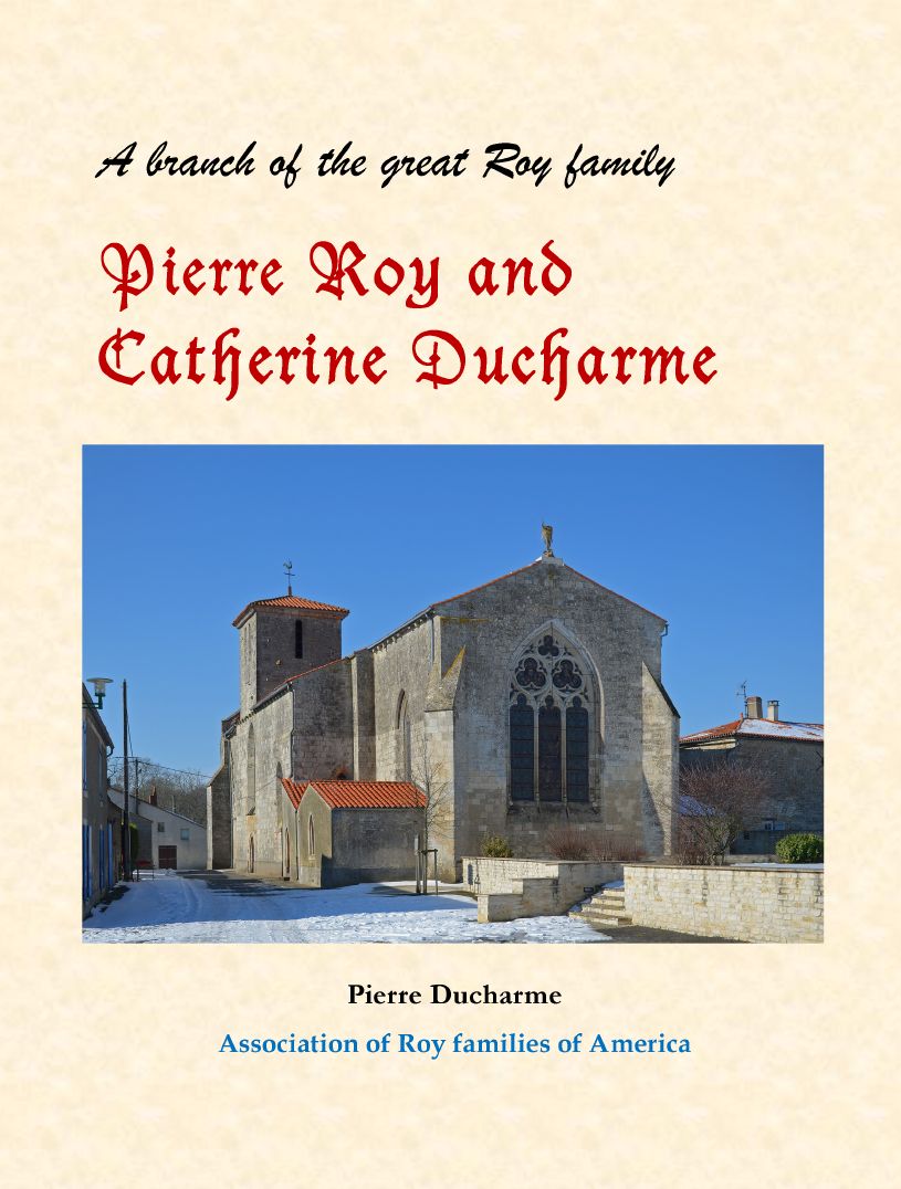 Pierre Roy and Catherine Ducharme (anglais)